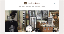Desktop Screenshot of madeinchicostore.com